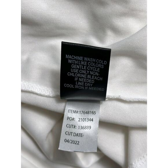 Torrid Off Shoulder Eyelet Knit Skater Dress Womens Size 5 (5X) White - Picture 5 of 7